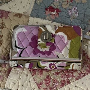Floral Quilted Women's Vera Bradley Wallet